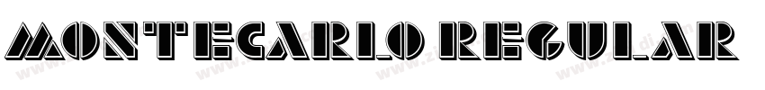 MonteCarlo Regular字体转换
